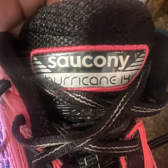 Women’s Saucony Hurricane 14 Running Shoes Size 6 - Picture 5 of 9